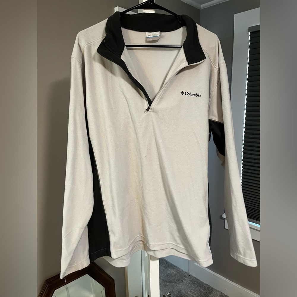 Columbia men’s half zip fleece pullover